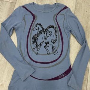 Kerrits Horse Print LS Shirt
